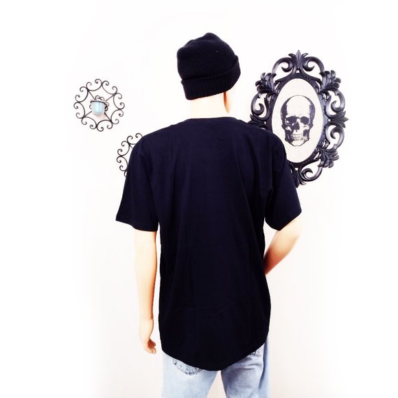 Three Eyed Cat and Skulls T-Shirt - Picture 3 of 4